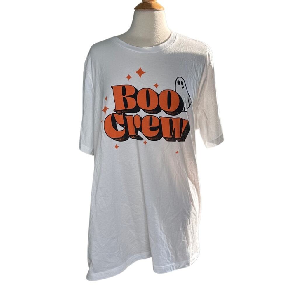 Boo Crew Old Navy Match The Fam Line Halloween Graphic Tee Comfy TShirt CA6
